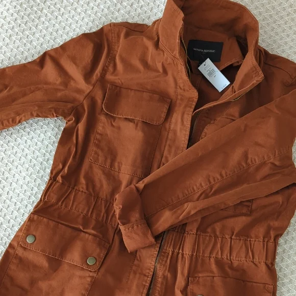 Banana Republic Rust Utility Jacket - Picture 2 of 3